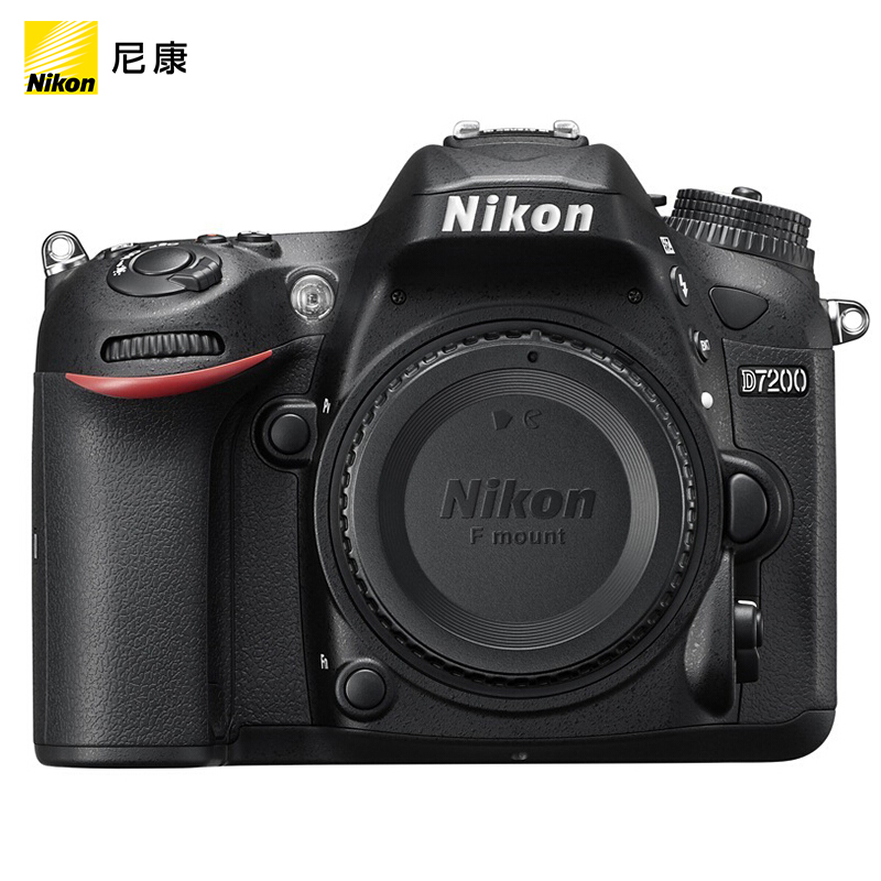 尼康（Nikon）D7200单反数码照相机 机身 黑色