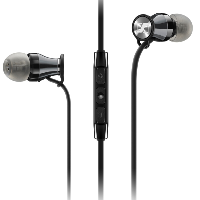 森海塞尔（Sennheiser）MOMENTUM In-Ear G Black Chrome 馒头入耳式耳机 手机耳机 黑铬色 安卓版