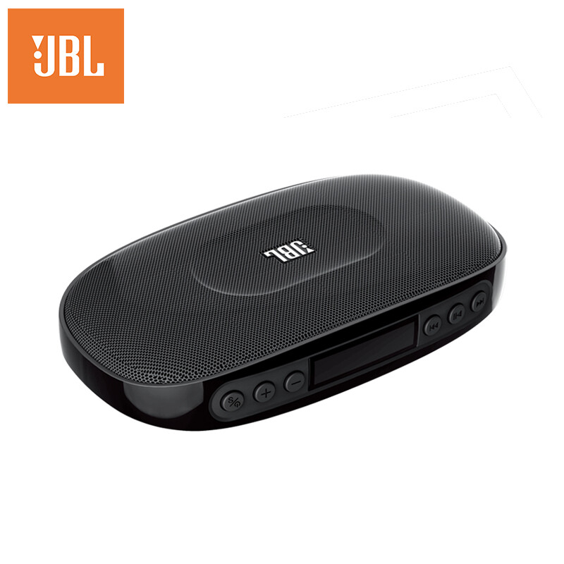 JBL SD-18 BLK 无线蓝牙音箱 迷你便携式插卡音响 手机/电脑外放播放器 FM收音机 可连U盘TF卡 黑色