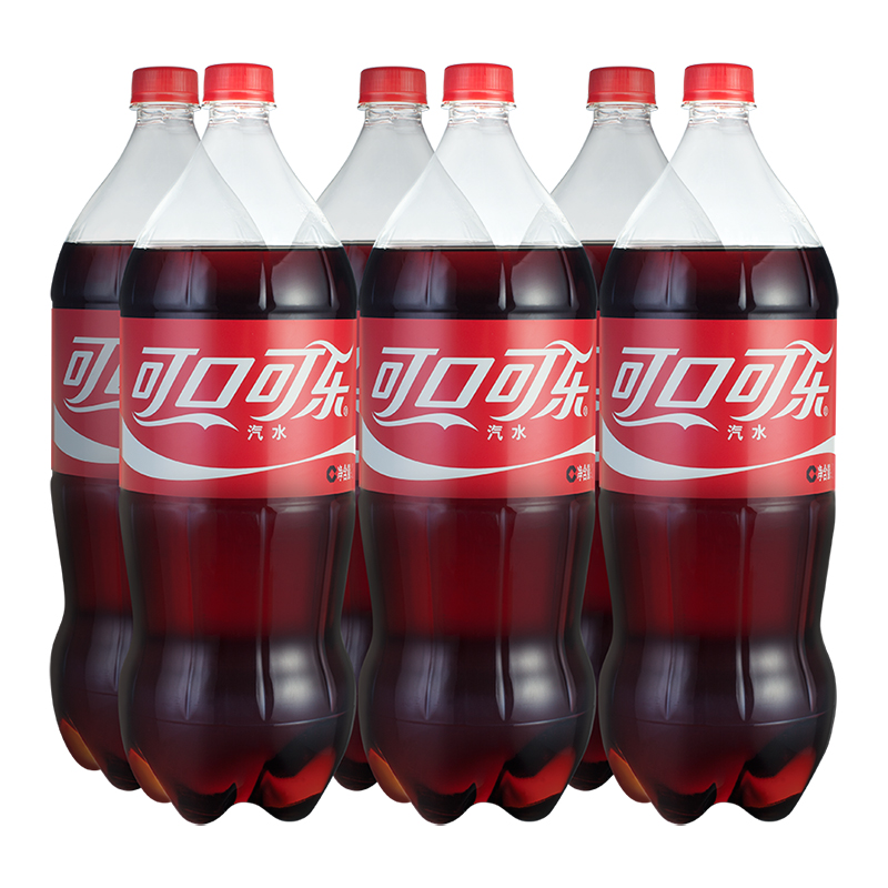 可口可乐 Coca-Cola 汽水 碳酸饮料 2L*6瓶 可口可乐公司出品