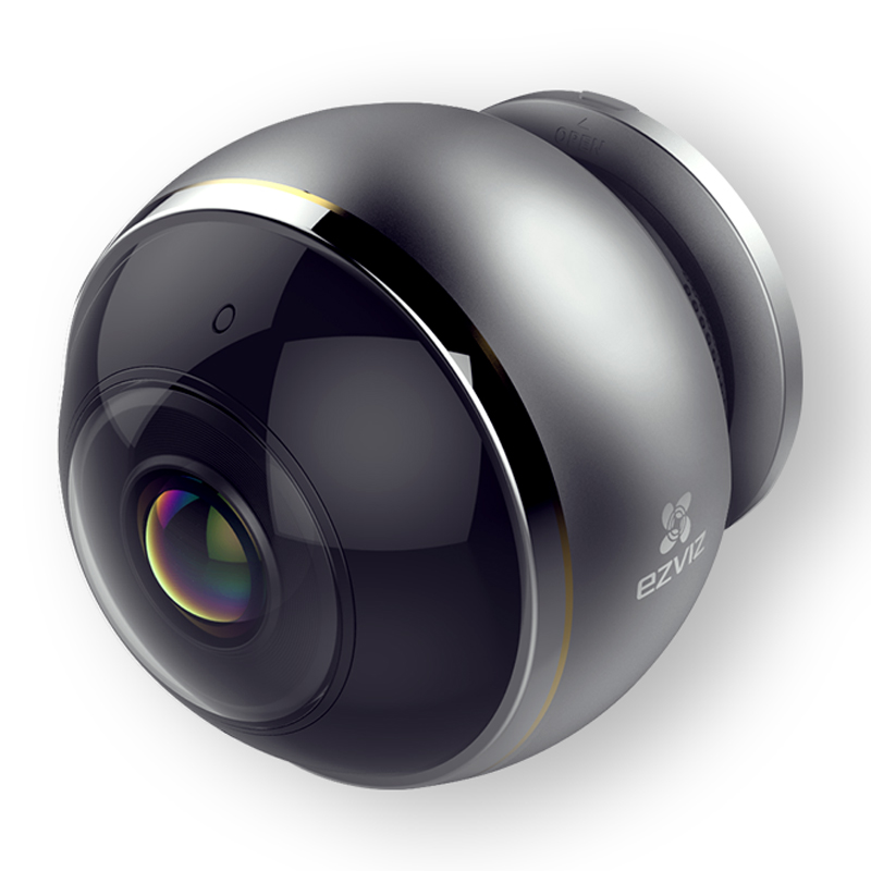萤石（EZVIZ）C6P智能全景鱼眼网络监控摄像机 摄像头  wifi无线监控摄像头 高清红外夜视 海康威视旗下品牌