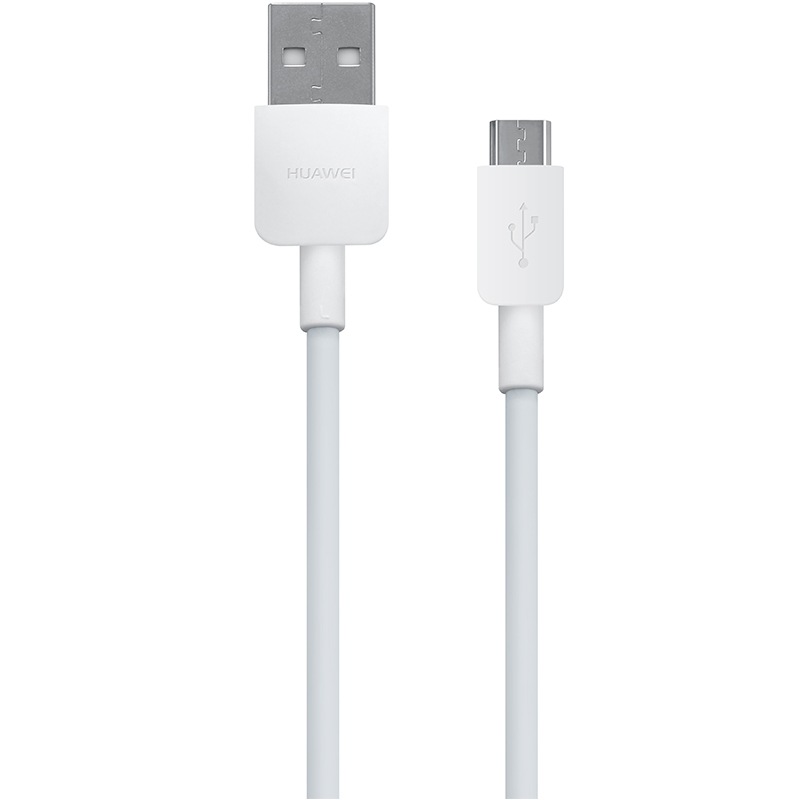 华为（HUAWEI）原装USB数据线 充电线 连接线 安卓电源线 1米 白色 安卓Micro USB2.0接口通用