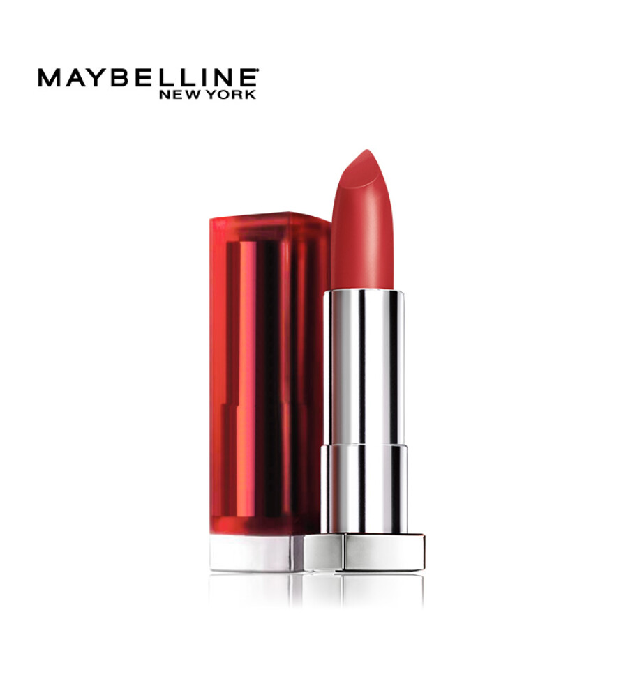 美宝莲(maybelline)绝色持久唇膏雾感哑光系列c06pm 3.