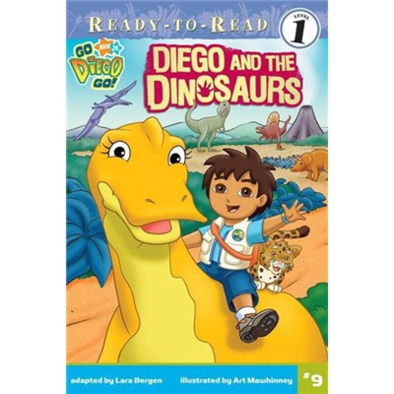 diego and the dinosaurs[迪亚哥系列图书] 自营