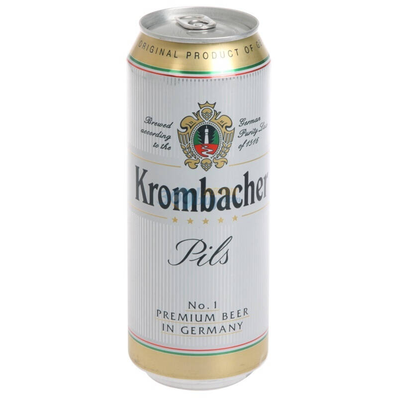 krombacher克劳巴赫啤酒整箱装500ml*24听/箱