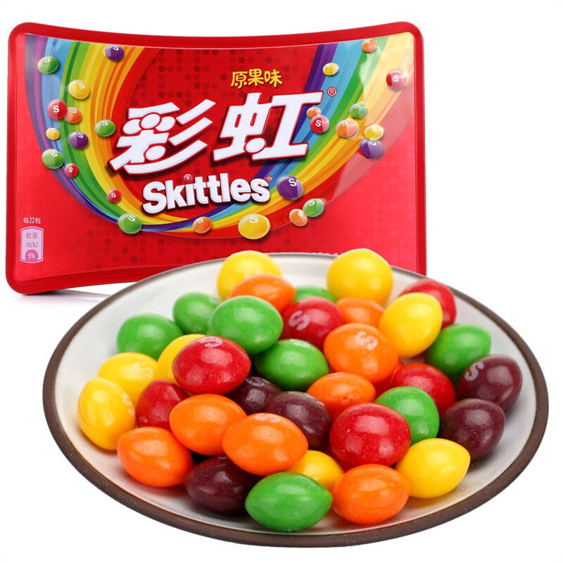 彩虹糖(原果味)礼盒装400g 自营