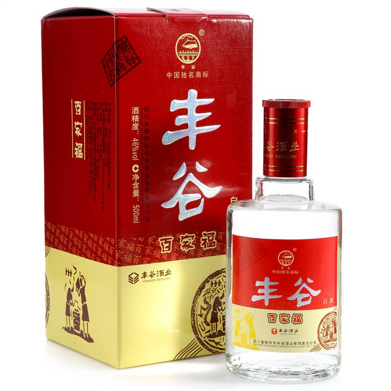 丰谷百家福酒46度500ml