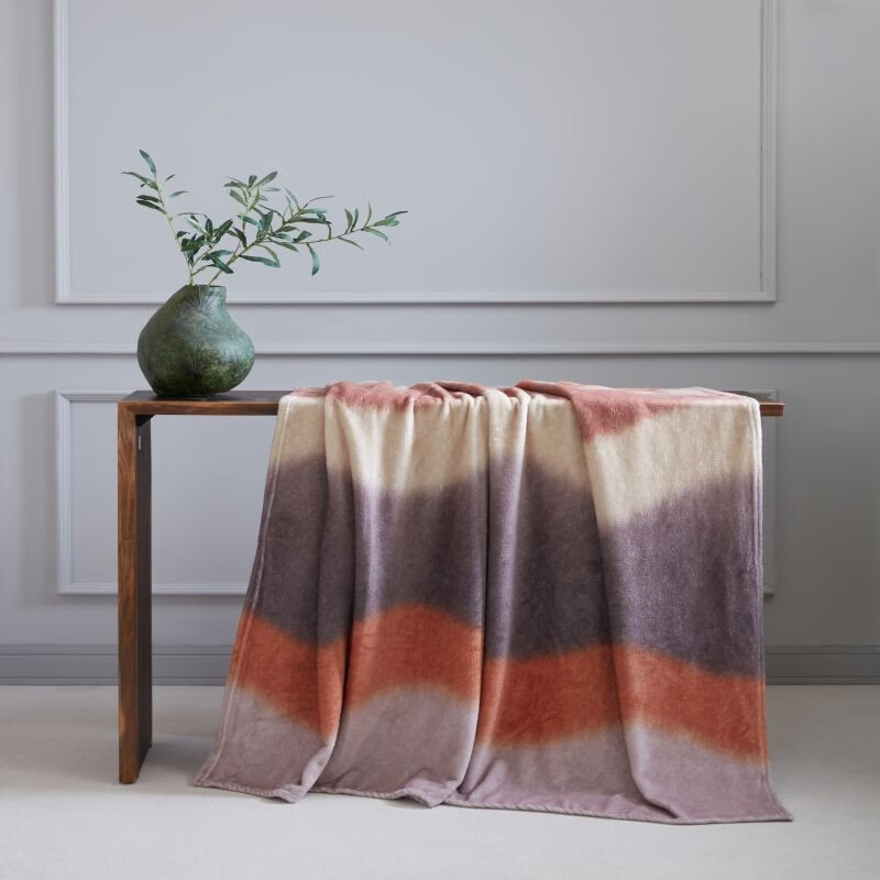 梦洁家纺  亲肤法兰绒毯1010589015