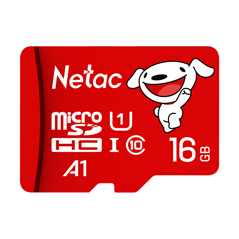 朗科（Netac）＆JOY联名款 16GB TF(MicroSD)存储卡 U1 C10 A1 P500系列 读速98MB/s 行车记录仪＆监控摄像 京东JOY联名升级版16GB