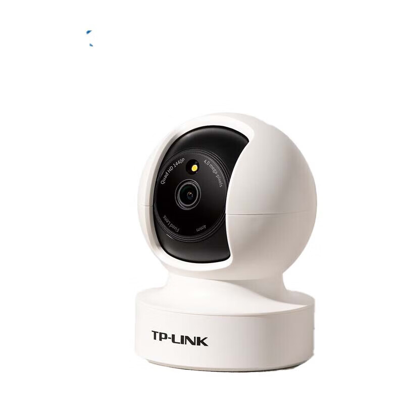 TP-LINK家用360度全景全彩夜视监控摄像头无线wifi TL-IPC44CA全彩语音 