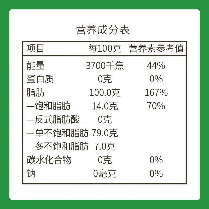 中油品香特级初榨橄榄油500ml*2 礼盒