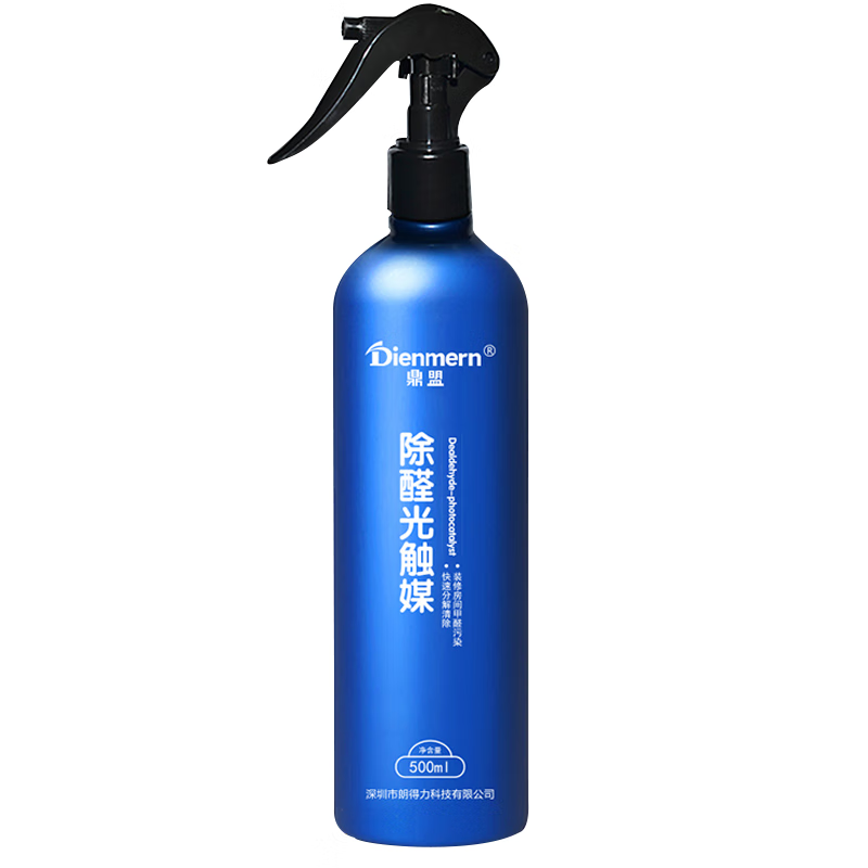 鼎盟（Dienmern）纳米级除醛光触媒500ml 新房装修除甲醛清除剂新车家具除异味喷剂 【纳米级】甲醛清除剂1瓶