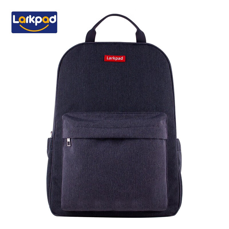 Larkpad（乐客派）高中初中学生书包男女大容量休闲减负双肩包 006墨蓝 006墨蓝