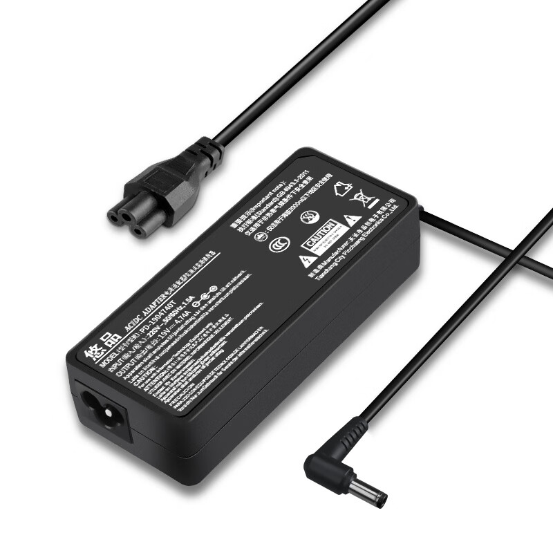 悠品 华硕笔记本电脑充电器A43S A55V K550D K53适用联想神舟海尔19V4.74A电源适配器线90W 5.5*2.5