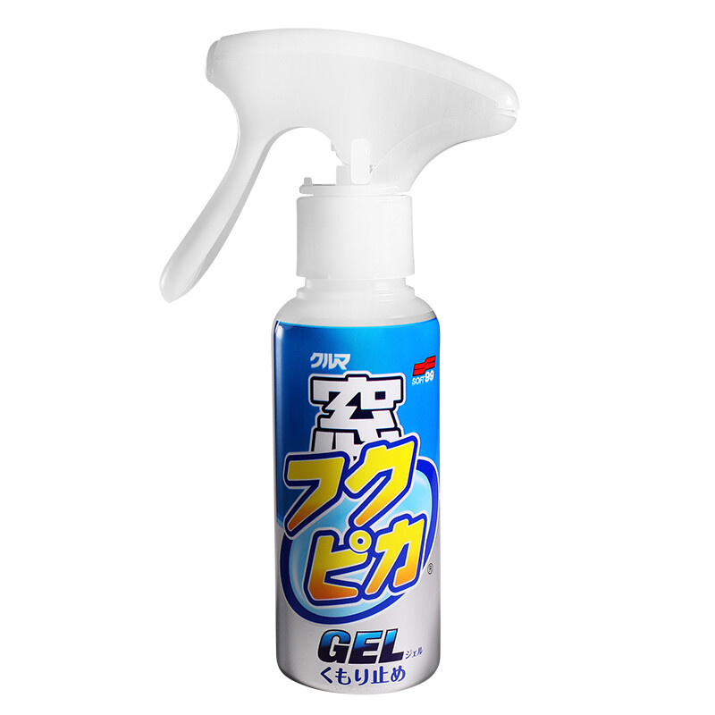 SOFT99汽车玻璃防雾喷剂80ml 车窗除雾剂近视眼镜摩托车头盔防雾剂 防雾啫喱 80ml (玻璃/眼镜/头盔)