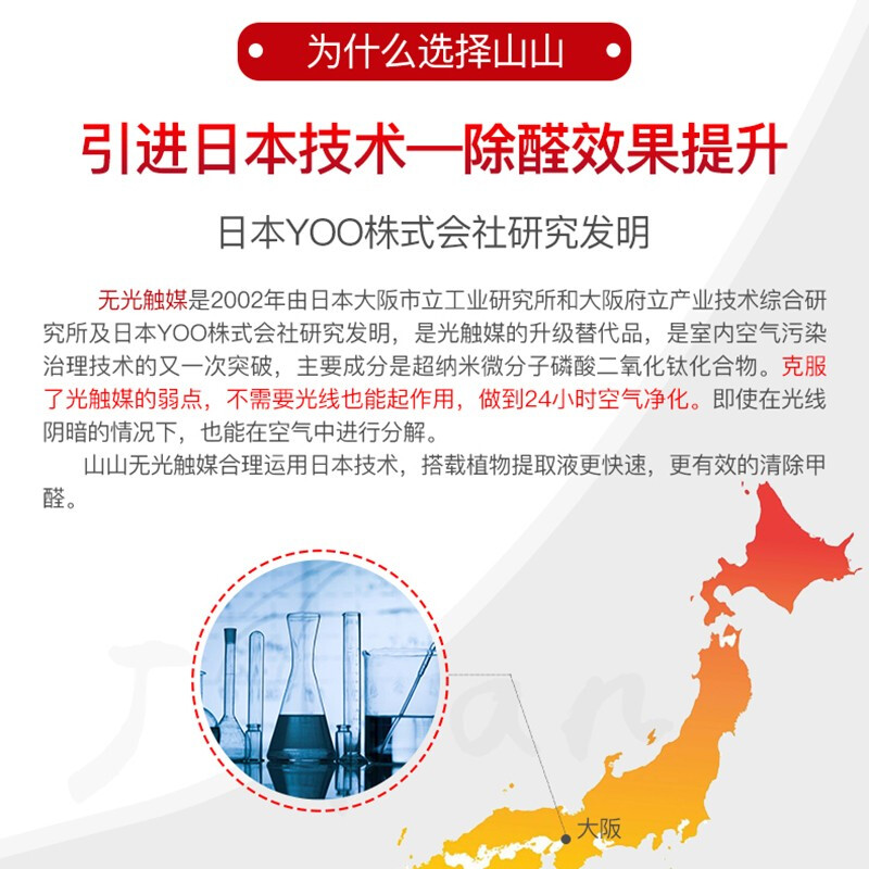 山山强力除甲醛清除剂去甲醛无光触媒喷剂室内高效除异味活性炭500ml 【根源除醛】无光触媒500ml*2瓶