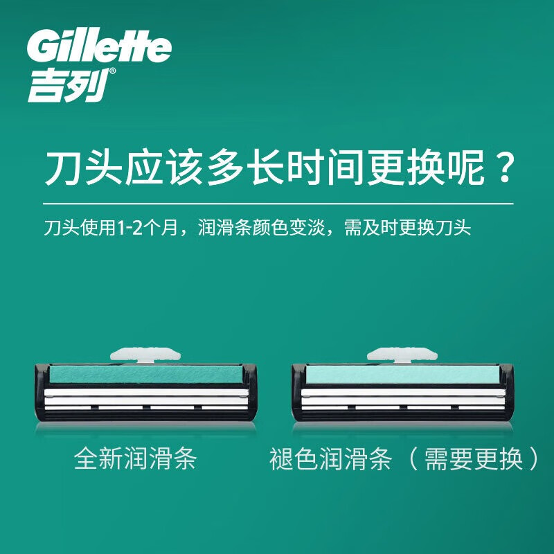 吉列适配威锋 8刀头剃须刀头刮胡刀片