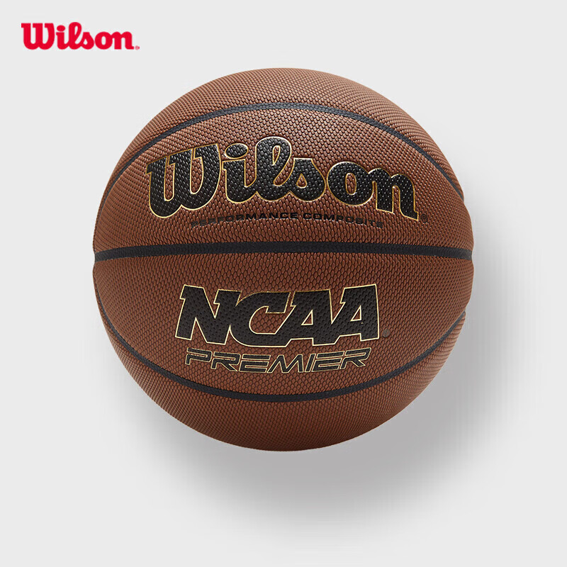 Wilson威尔胜NCAA PREMER成人7号PU材质室内外通用比赛篮球WB6230000