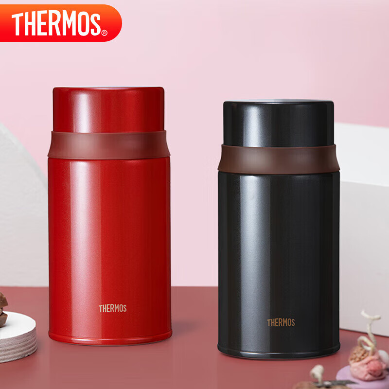 膳魔师（THERMOS）焖烧杯壶罐保温桶饭盒720毫升带泄气阀TCLD-720S DB（宝石蓝）