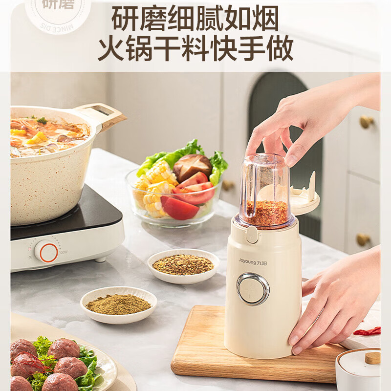 九阳（Joyoung）家用多功能绞肉机绞馅机碎肉机 电动料理搅拌打肉饺子肉馅蒜蓉机不锈钢 S20-LA531