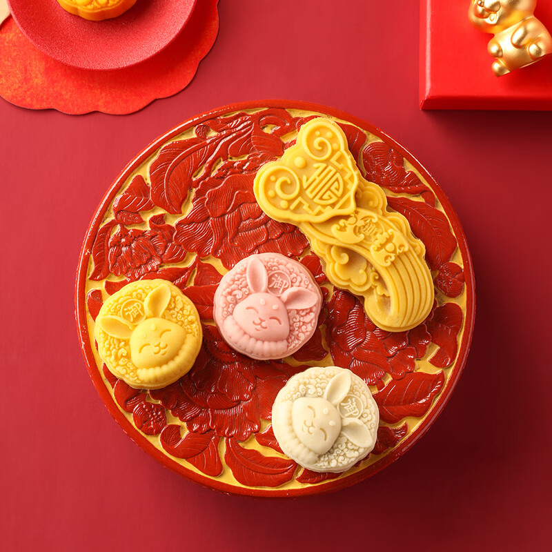 御茶膳房糕点礼盒节日礼品送礼北京特产礼物休闲零食大礼包御兔呈祥790g