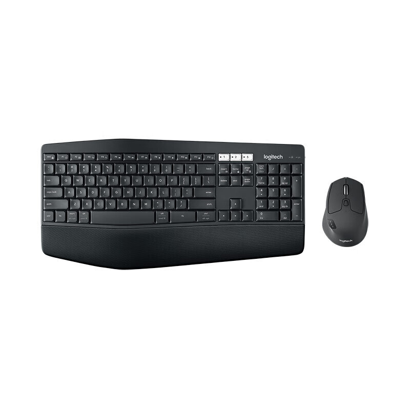罗技（Logitech）MK850 键鼠套装 无线蓝牙键鼠套装 办公键鼠套装 全尺寸 黑色 带无线2.4G接收器 kp