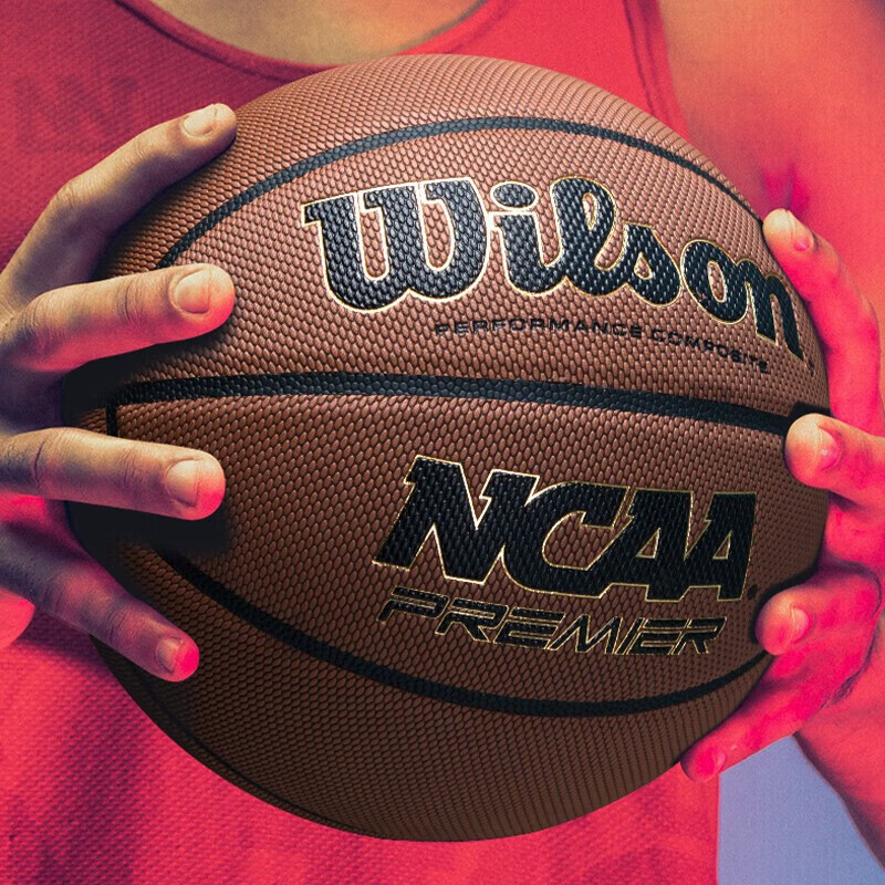 Wilson威尔胜NCAA PREMER成人7号PU材质室内外通用比赛篮球WB6230000