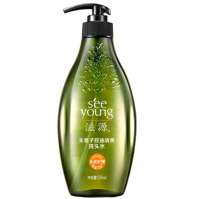 滋源无患子控油清爽无硅油洗头水535ml 