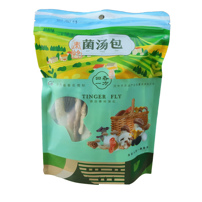 华野 陕西省略阳县特产 菌汤包60g/袋*2 乡村振兴 