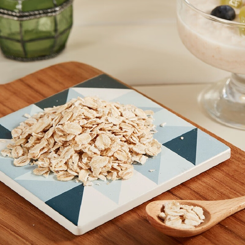 红色拖拉机澳洲进口原粒纯燕麦片 即食冲饮谷物  早餐麦片500g