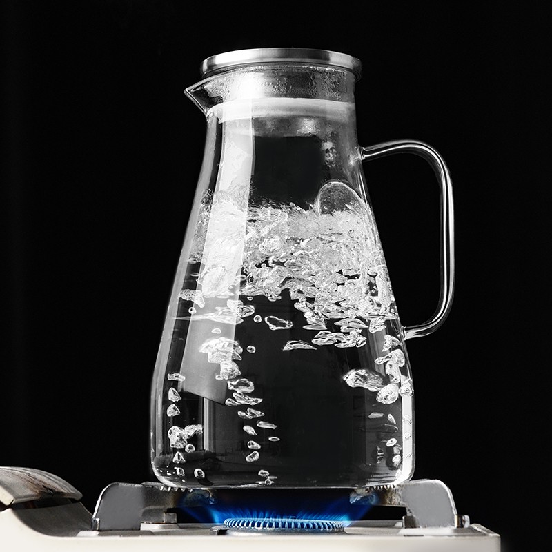 Ocean耐热壶玻璃杯水具7件套凉水壶直身玻璃杯冷水壶套装