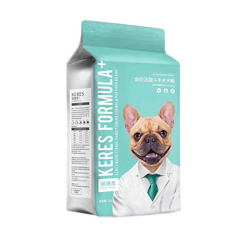 凯锐思法斗狗粮 幼犬成犬4斤专用法牛斗牛犬专用粮 2kg 【法斗 | 专用】4斤