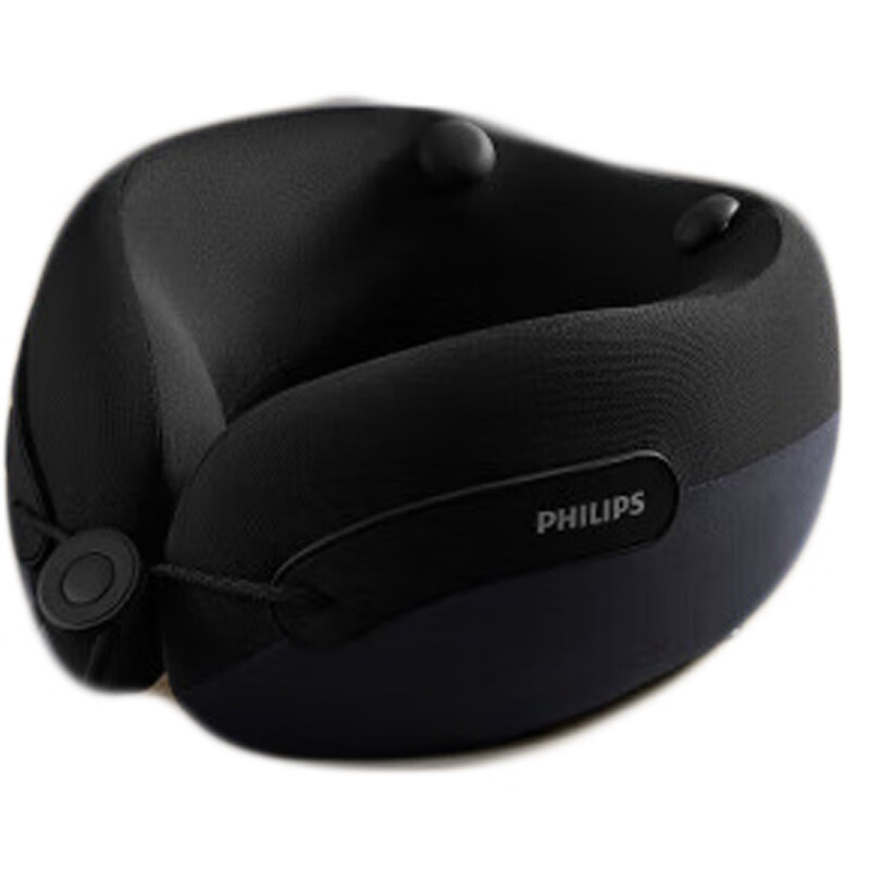 PHILIPS颈椎按摩器颈部按摩仪按摩枕U型脖子办公室午睡热敷按摩肩颈PPM3106N 