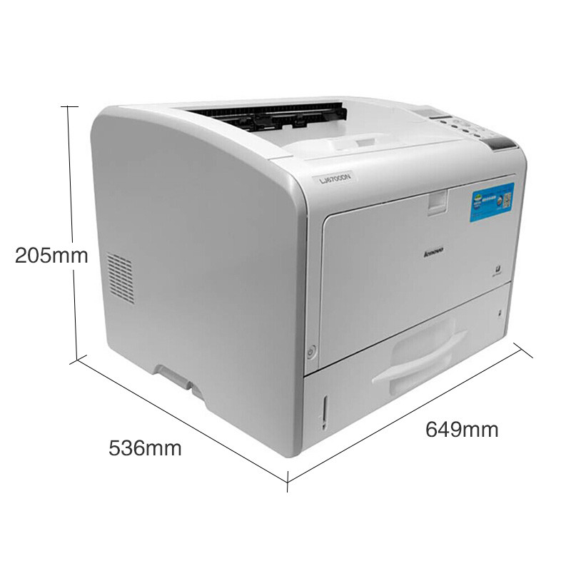 联想（Lenovo）LJ6700DN  黑白激光打印机 38页/分钟高速A3打印 企业办公商用 双面网络打印