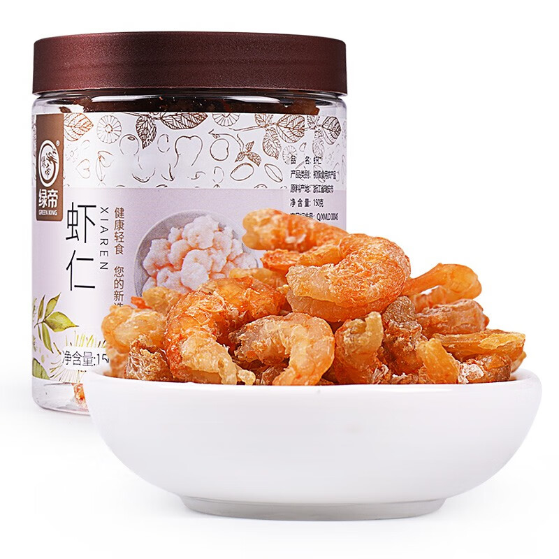 绿帝  虾仁150g