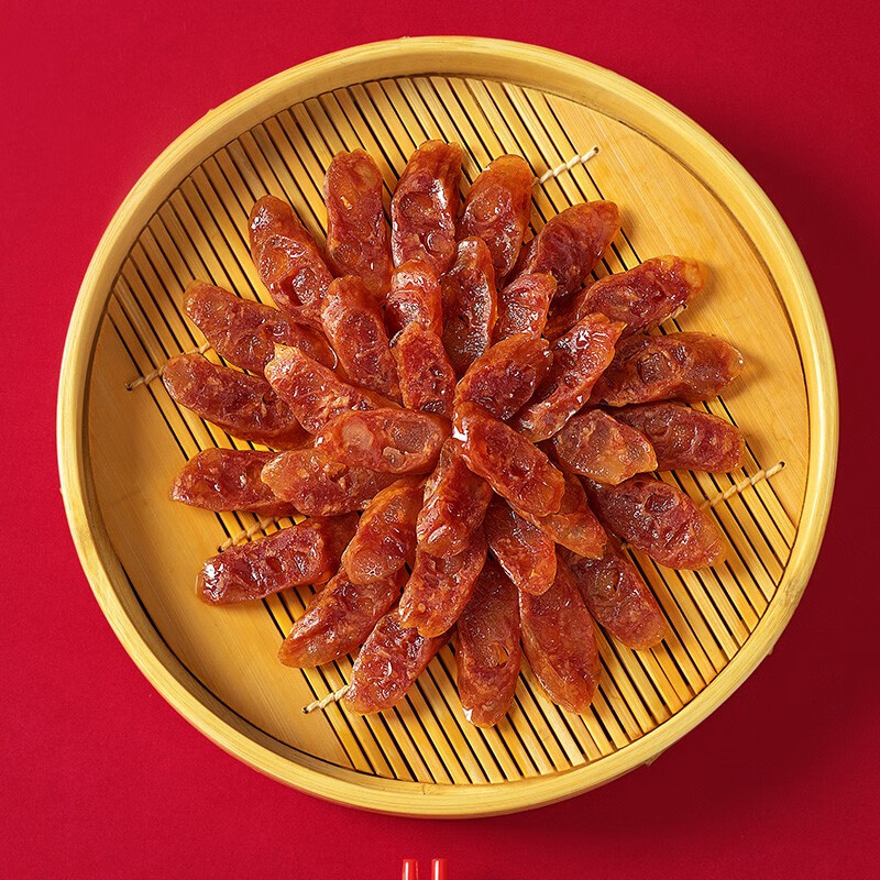 立丰lifefun/ 中华老字号 特级腊肠( 8分瘦)广式香肠熟食腊味250g