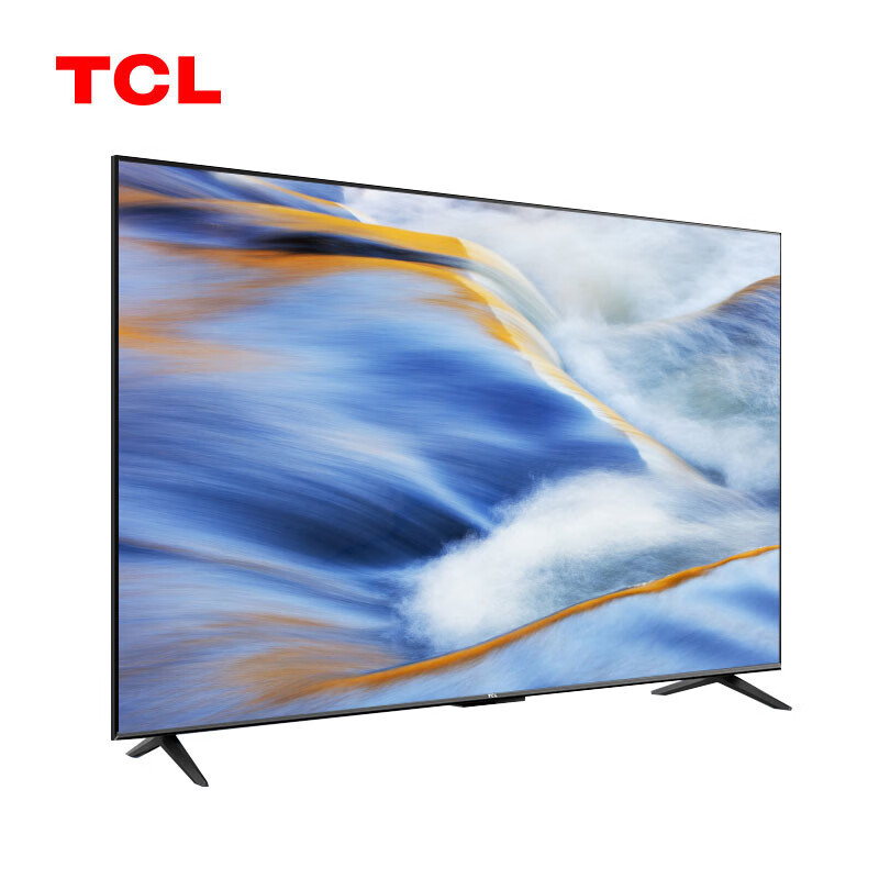 TCL55G60E 55英寸电视4K超高清画质板液晶电视机 黑色 