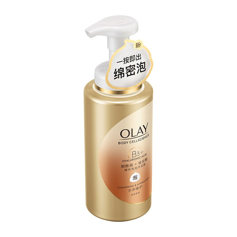 OLAY玉兰油精华沐浴露 水养臻护400ml  男女士通用