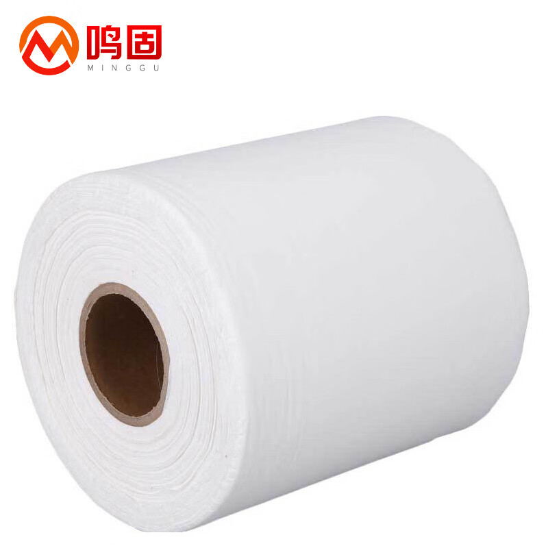鸣固 无尘擦拭纸 除尘吸油无尘车间实验室用 白色25*38cm 500张 /卷 CW504825 白色 25*38cm-快至次日达