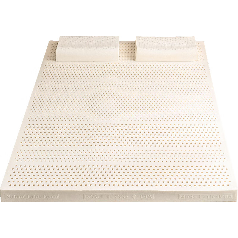 京东京造挚享双人乳胶床垫 100%泰国原芯进口94%天然乳胶95D180x200x5cm