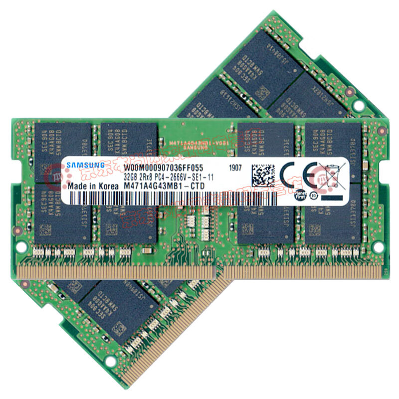 三星（SAMSUNG） 笔记本/一体机DIY电脑DDR4内存条原装适用联想戴尔华硕惠普宏碁苹果 笔记本 DDR4