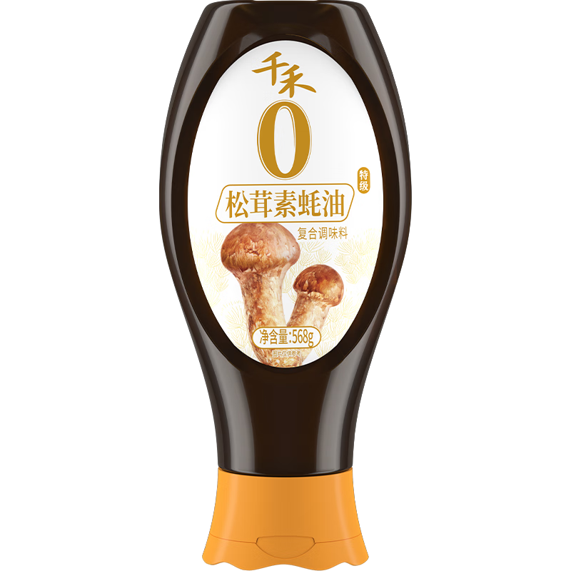 千禾  松茸素蚝油568g