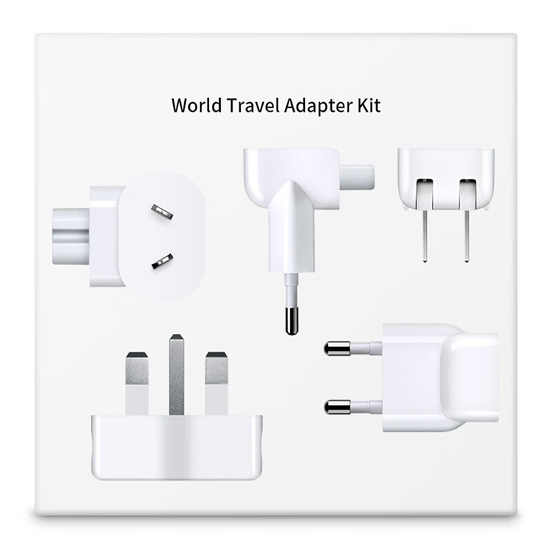 米瑞思（mryc）苹果笔记本电脑充电器延长线MacbookAir/Pro电源脚美标转换插头ipad适配器配件美版(出国美国日本)