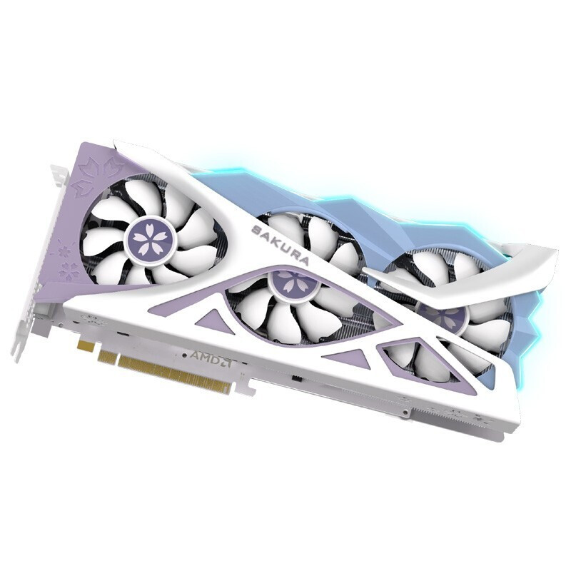 盈通yestonamd6700xt6800樱童花嫁纪念版16gd6台式机游戏独立显卡rx6