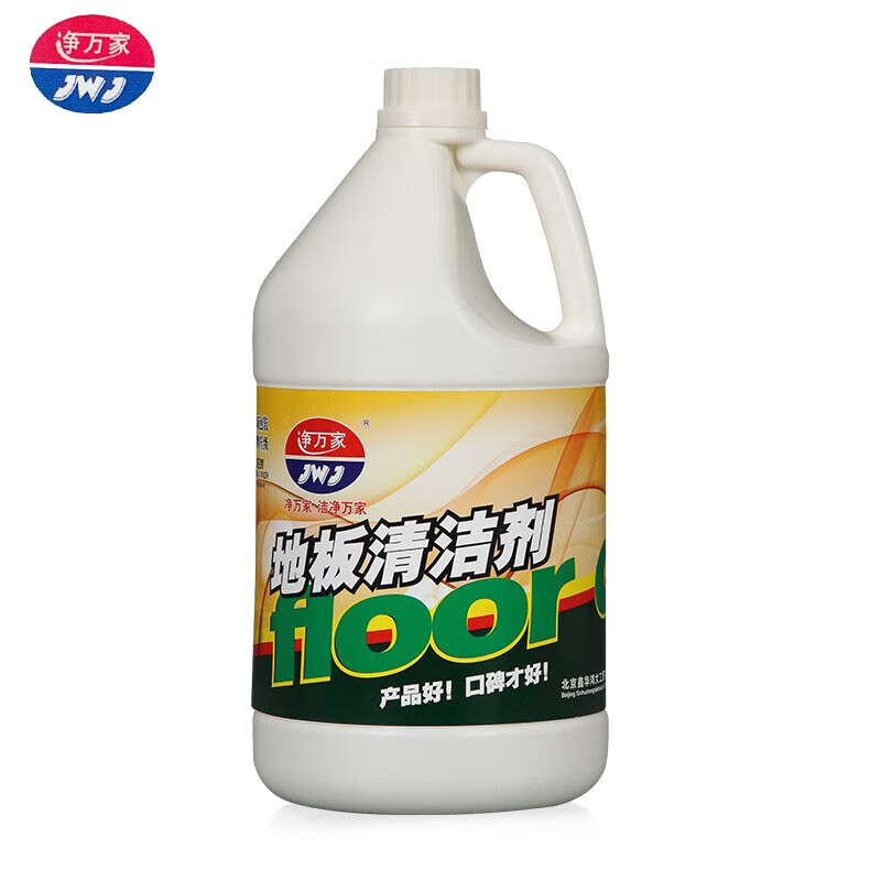净万家 高效地板清洁剂3.785L*1桶 厨房卫浴地板净 地板去污剂 大桶装 3.785L 1桶 高效地板