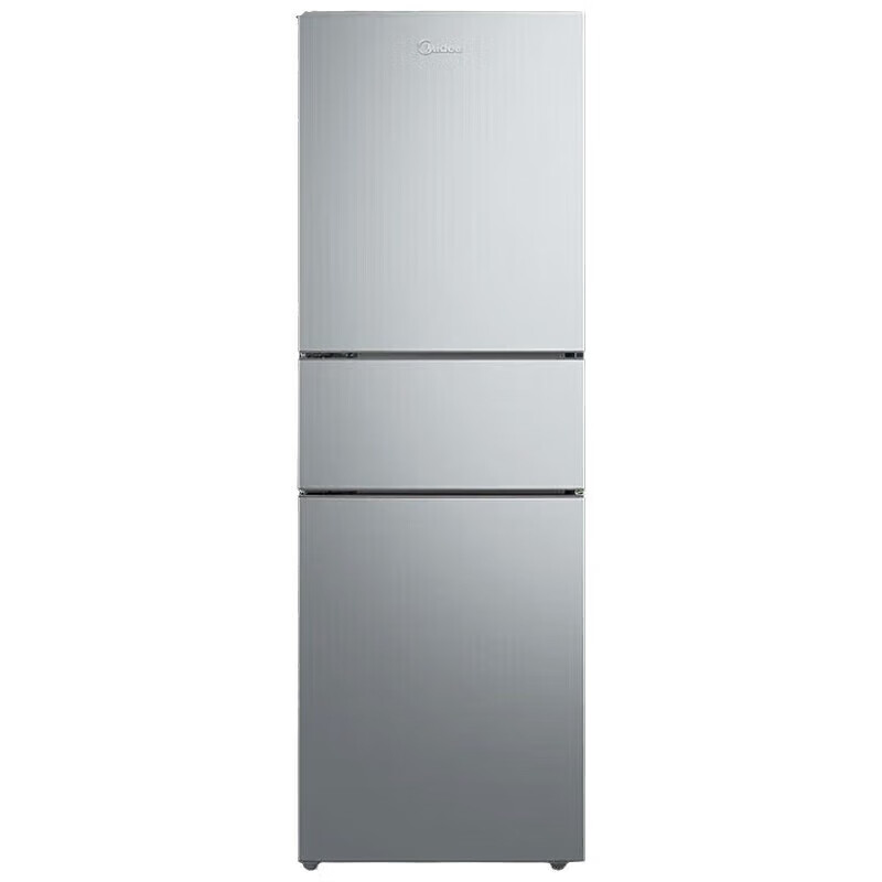 美的（Midea）239升大容量三门三温风冷无霜软冷冻三门小冰箱BCD-239WTPM 