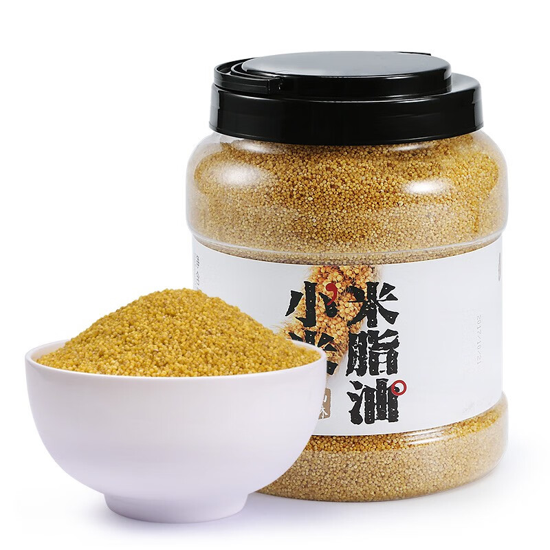 人民食品 米脂油小米2kg 小米粥五谷杂粮粥米黄小米小黄米