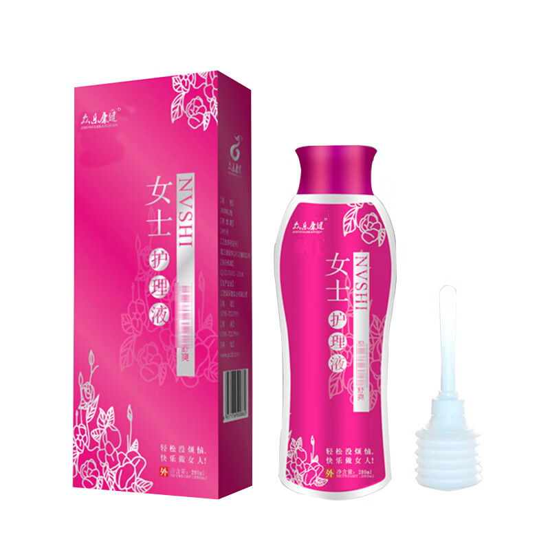 众乐康健女士草本精粹护理液  抑菌滋养 清凉舒爽私护洗液280ml*20盒