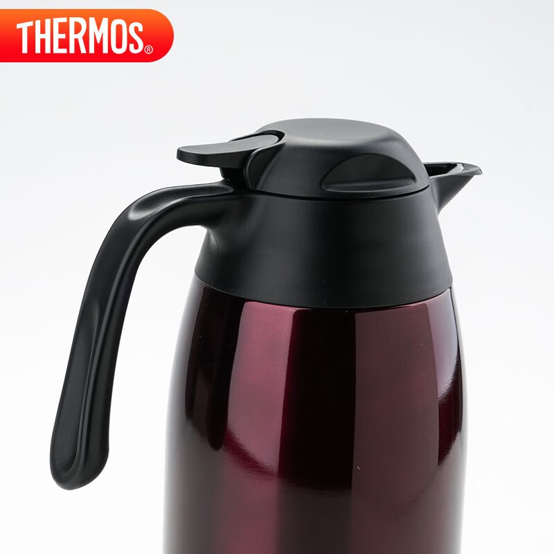 膳魔师（THERMOS）保温壶2000ML高真空不锈钢商务家用大容量热水壶THX-2000 PL