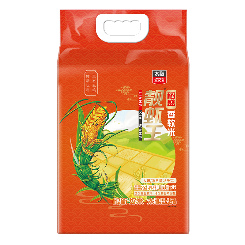 太粮  稻盛靓虾王香软米5kg